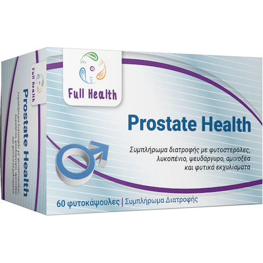 Full Health Prostaatgezondheid Testosteronverhogend Supplement 60 tabbladen