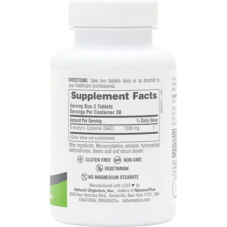 Nature's Plus Nac 1200 mg 60 comprimidos