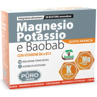 Magnésium Potassium Pur et Baobab 20 sachets