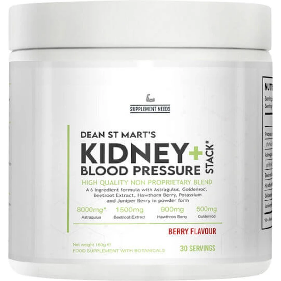 Suplemento Necesidades Riñón Y Presión Arterial Berry Blast 180gr