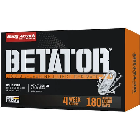 Body Attack Betator Suplemento Dietético Especial 180 cáps.
