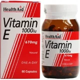 Health Aid Vitamine E voor huid & antioxidant werking 1000iu 670mg 30 x 1 capsules