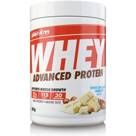 Per4m Whey Advanced Whe Whey Protein with Flavor White Chocolate with Hazelnut 900gr