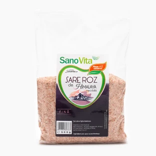 Himalayan Pink Salt Fine, 500 g, Sanovita