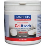 Lamberts CalAsorb Maximum Strength Calcium (as Citrate) Plus Vitamin D3 800mg 180 Tablets
