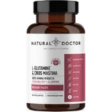 Natural Doctor L-Glutamin & Chios Mastiha Spezial Nahrungsergänzungsmittel 90 pflanzliche Kapseln