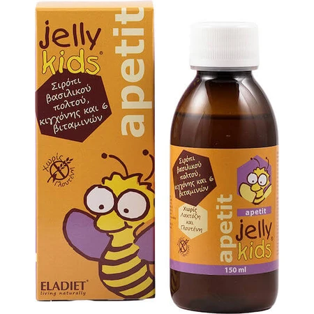 Eladiet Jalea Kids Apetit Multivitamínico con jalea real y vitaminas para el fortalecimiento del sistema inmunitario 150ml