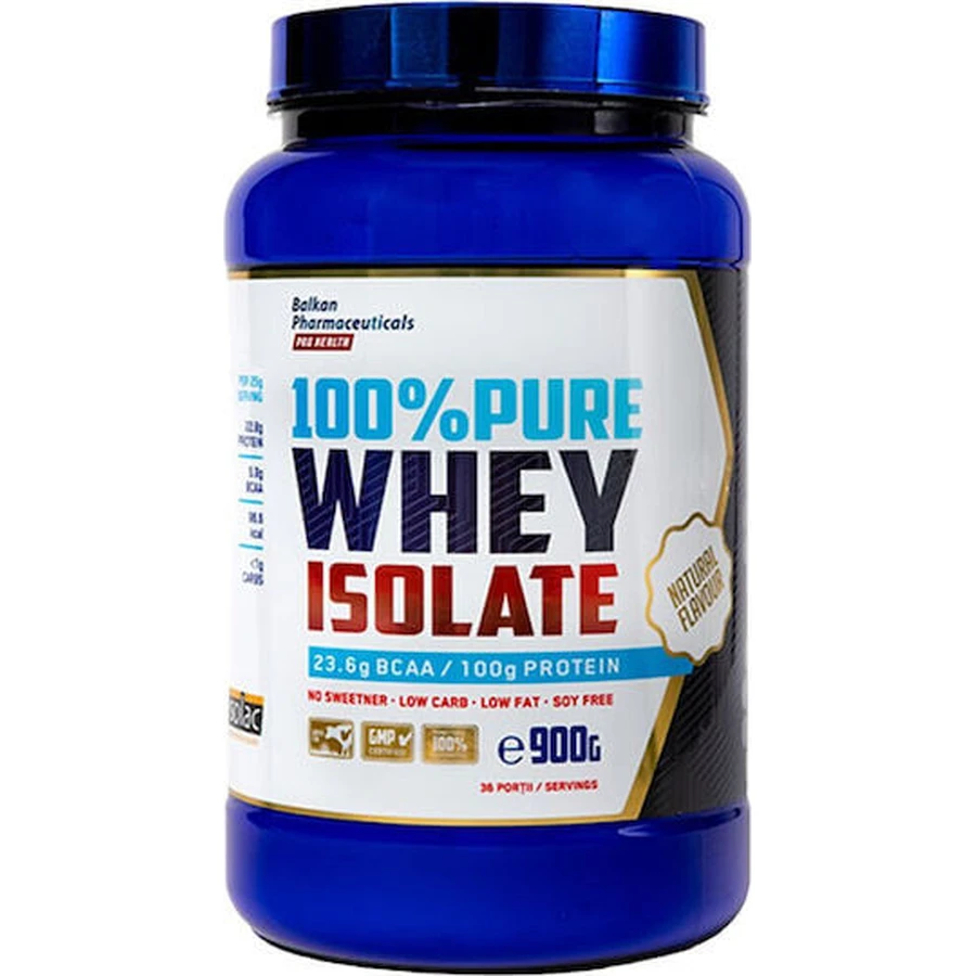 Balkan Pharmaceuticals 100% Pure Whey Protein Isolate Whey Protein Isolate 900gr