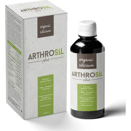Powerpharm Arthrosil Plus Supliment pentru Sănătatea Articulațiilor & Oaselor 500ml