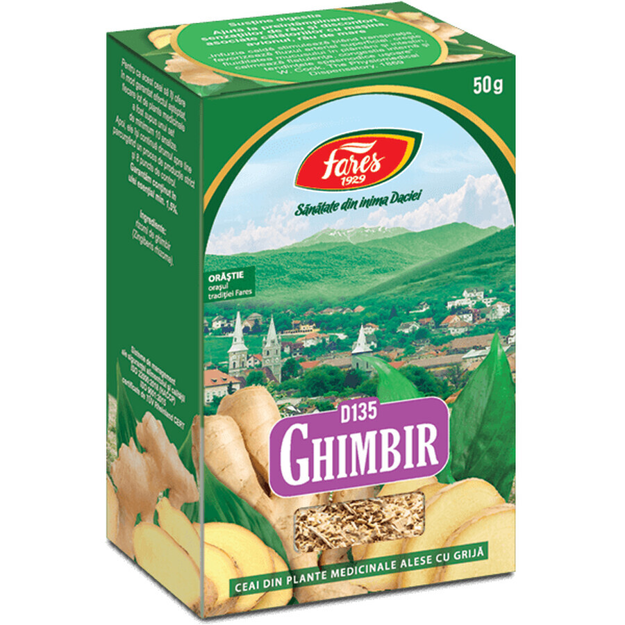 Gemberthee, D135, 50 g, Fares