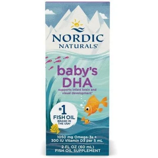 Nordic Naturals Baby's Dha Ulei de pește 60ml Unflavoured