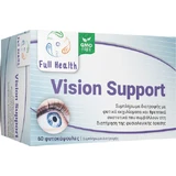Full Health Vision Support Gewrichts- & botgezondheidssupplement 60 plantaardige capsules