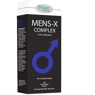Power Health Mens-X Complex Testosteron-Boosting Supplement 32 Tabs eff Zitrone