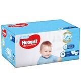 Scutece Boy Ultra Comfort  Nr. 4, 8 -14 Kg, 100  bucăți, Huggies