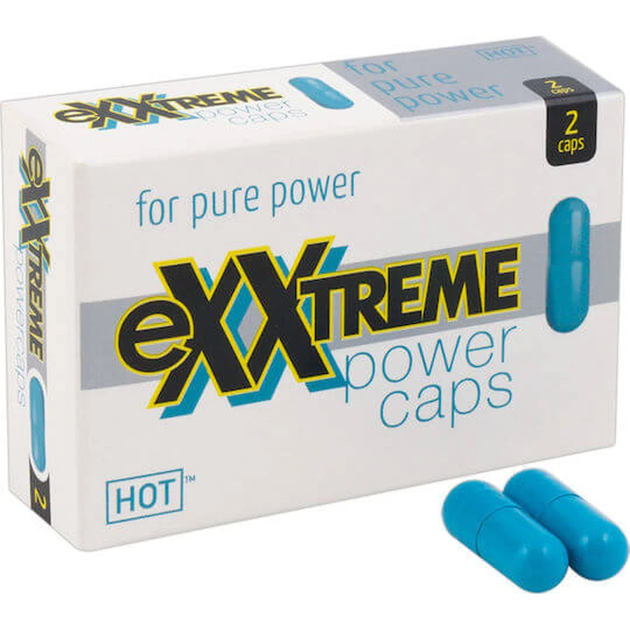 HOT eXXtreme Power Caps voor Pure Power Afslanksupplement 2 capsules