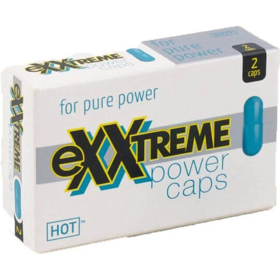 HOT eXXtreme Power Caps voor Pure Power Afslanksupplement 2 capsules