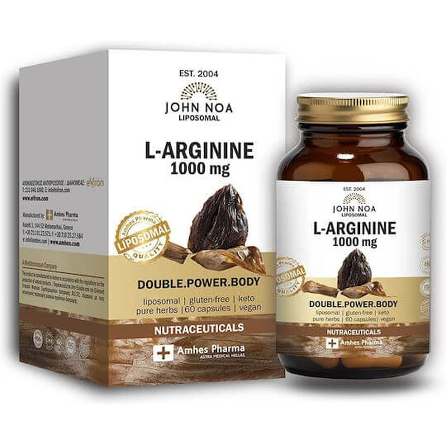 John Noa L-Arginin 1000mg 60 Kapseln