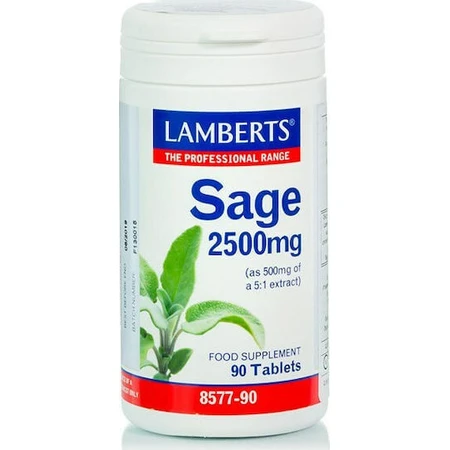 Lamberts Sage 2500mg Menopause Supplement 90 tabs