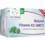 Full Health Natuurlijke Vitamine K2 MK7 Egg Health Vitamine K2 MK7 150mcg 60 plantaardige capsules