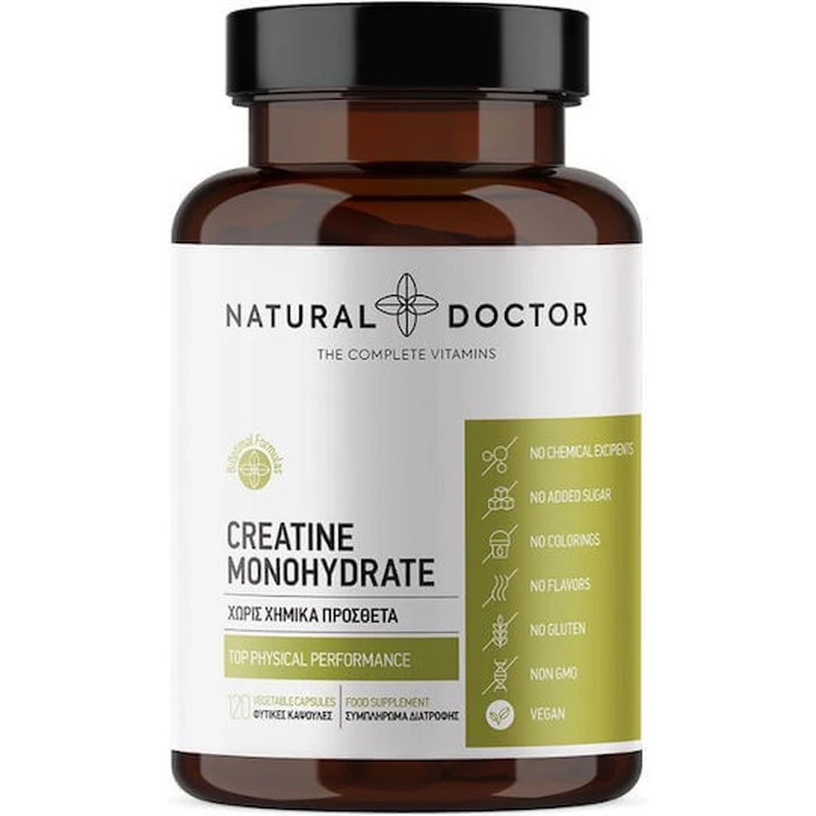 Natural Doctor Creatine Monohydrate Natural 120 capsules