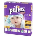 Scutece nr.2 Pufies Baby Art Mini, 3-6 kg, 80 buc, Ficosota Sintez