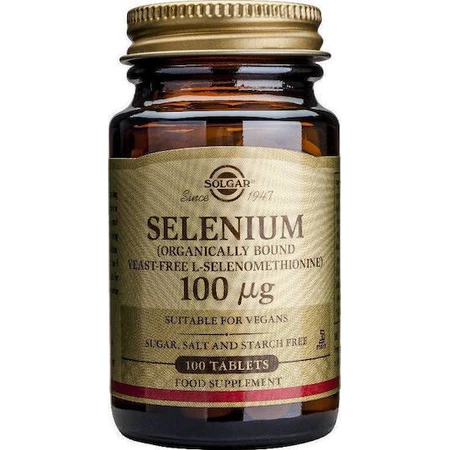 Solgar Selenio 100 mg 100 comprimidos