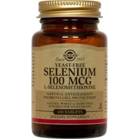 Solgar Selenio 100 mg 100 comprimidos