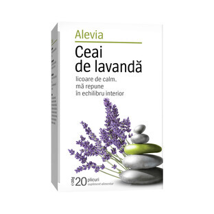 Lavender tea, 20 sachets, Alevia