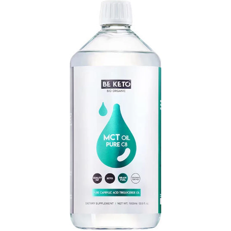 BeKeto MCT Oil Pure C8 Supplément minceur 1000ml Pure