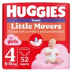 Diaper Pants - Girl, Mega No. 4, 9-14 kg, 52 pcs, Huggies