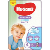 Diaper Pants Boy No. 4, 9-14 kg, 36 pieces, Huggies