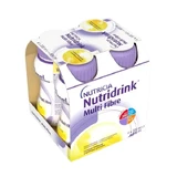 Nutridrink Multi Fibre Vanillegeschmack 4×200 ml, Getränk für den medizinischen Gebrauch