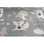 Baumwoll-Schlafzimmer-Set Graphit Sensillo