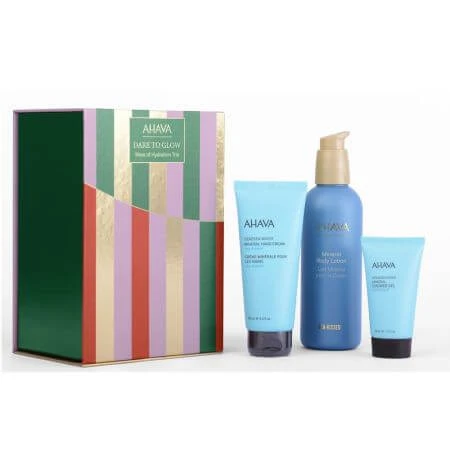 Coffret de soins corporels Trio Wave of Hydration Dare to Glow, Ahava