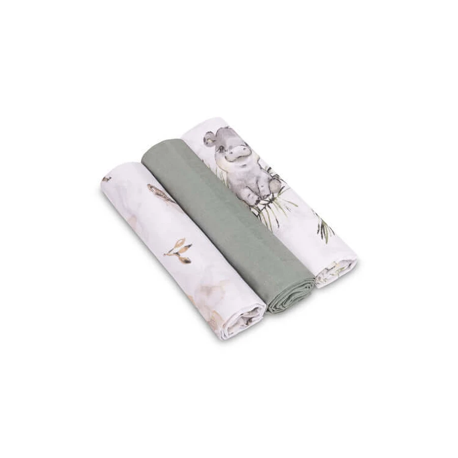 Muslineluiers 3 Stuks 60X80 Eg-0006 Sensillo