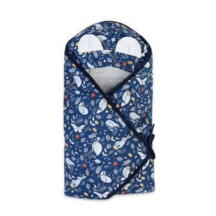 Scutece Waffle Carry Animal Land Grey pentru scaun auto 0-13kg 90X90
