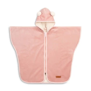 Auto-Poncho Rosa Plüsch