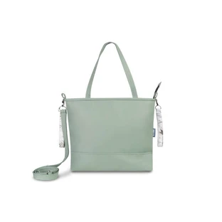 Kunstleder Olive Kraniche Sensillo Tasche