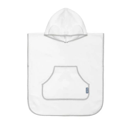 Poncho For Bathroom White