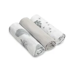 Pañales Muselina -3 Piezas - Gris 70X80