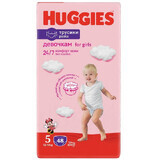 Diaper Pants Girl No. 5, 12-17 kg, 48 pieces, Huggies