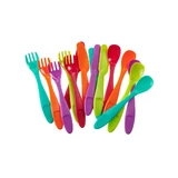 Universal Plastic Feeding Utensils 12+ Months Vital Baby