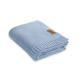 Bamboe en Katoenen Deken - Baby Blauw 80X100
