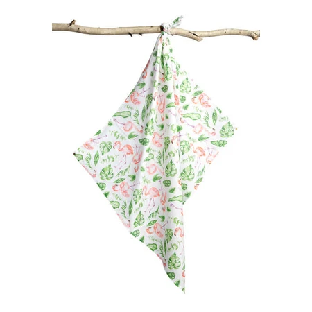 Muselinova Flamingo luier 70X80