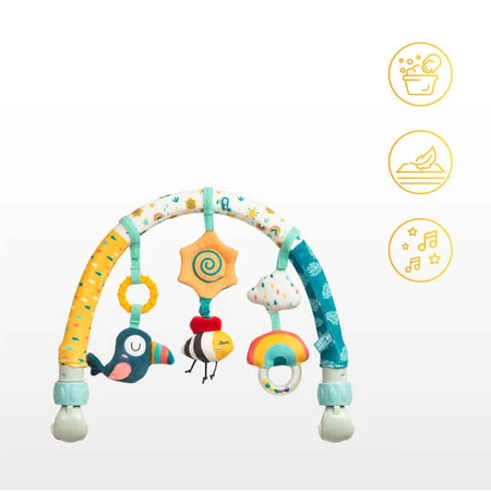 Arco de juguete para cochecito o cama Rainbow Sensillo