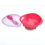 Vacuum Feeding Bowl Cyclamen Vital Baby