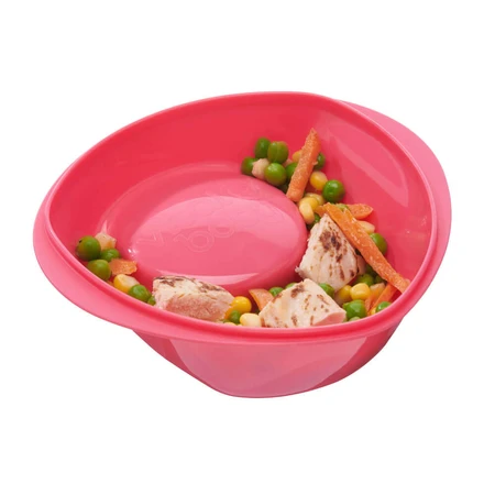 Vacuum Feeding Bowl Cyclamen Vital Baby