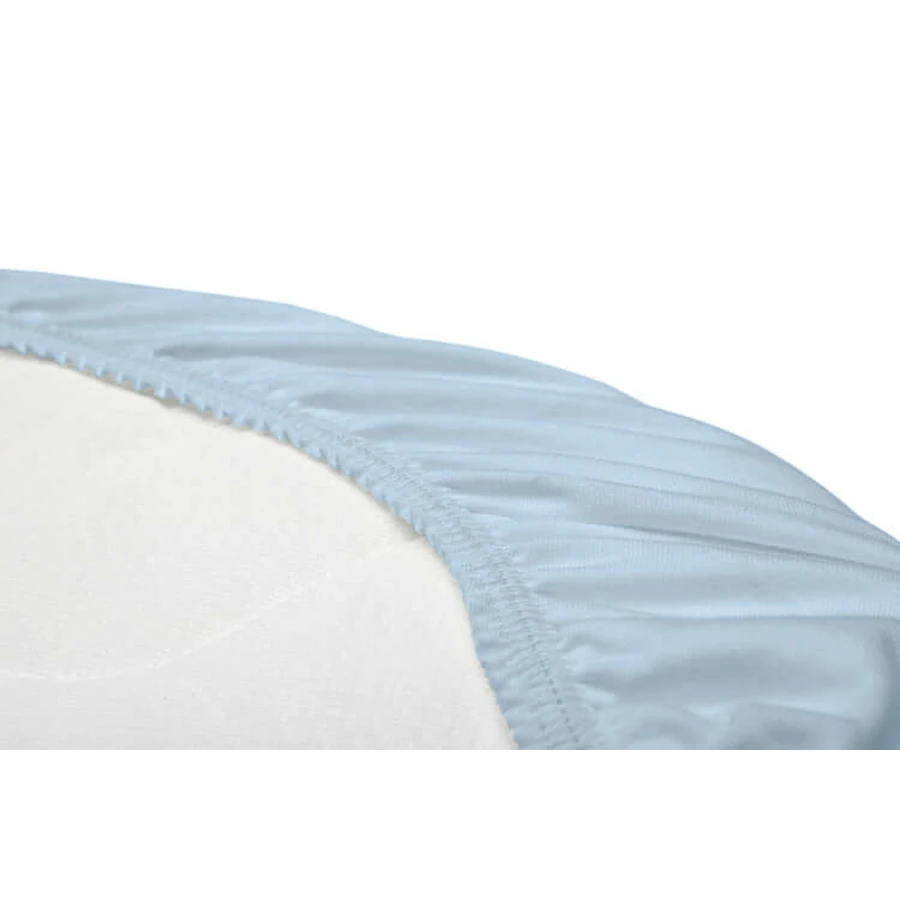 Bamboo Sheet for Stroller Blue 35X75 Sensillo