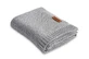 Bamboo and Cotton Blanket Grey 100X80