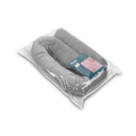 Overtrek voor kinderbed Fluweel Grijs